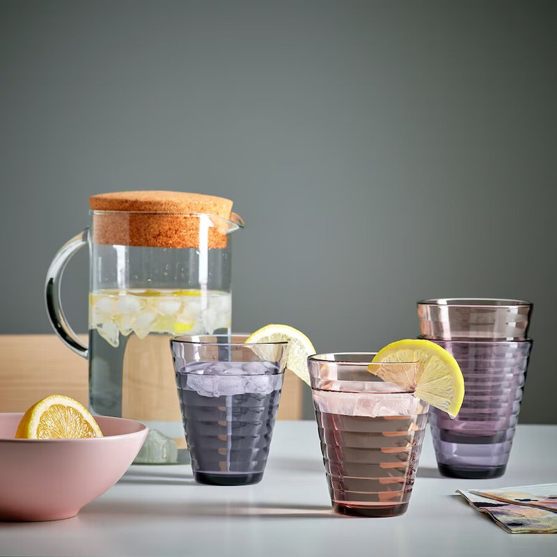 لیوان ایکیا مدل GLASMAL بسته 4 عددی