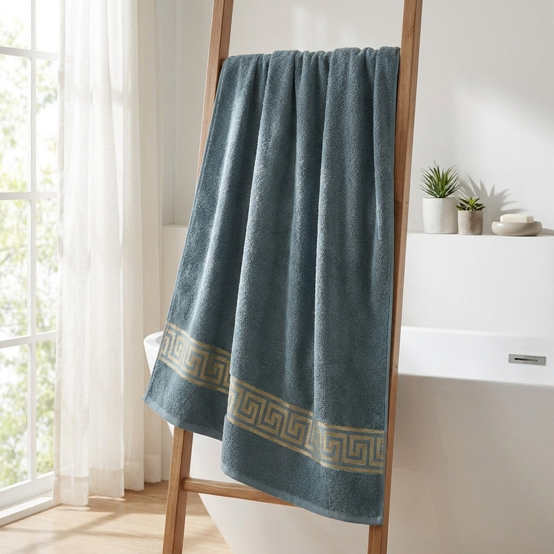 حوله حمام آذرریس تبریز طرح ورساچه سایز 100×160 سانتی متر