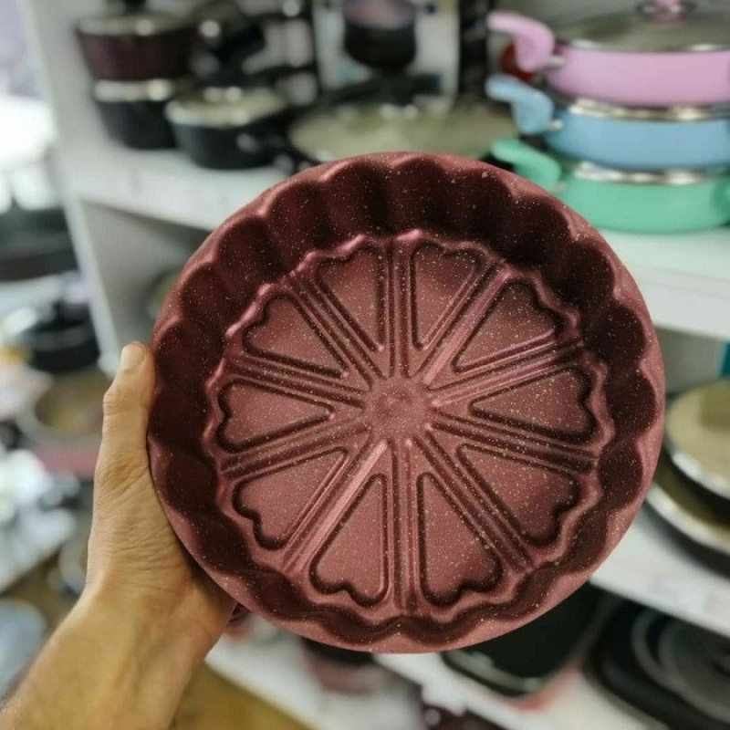 قالب کیک به گز مدل  کف قلبی