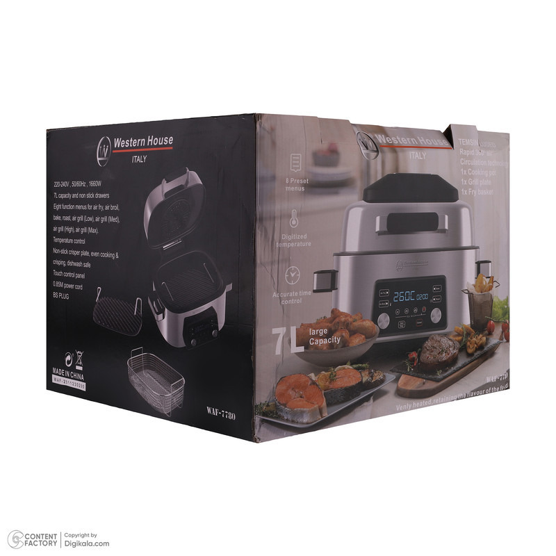 سرخ کن بدون روغن وسترن هاوس مدل WAF-7780