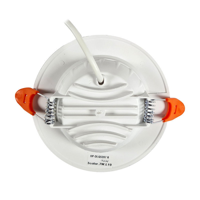 پنل ال ای دی 7 وات اپتونیکا مدل سه حالته کد OP-DLQ5207R بسته 20 عددی