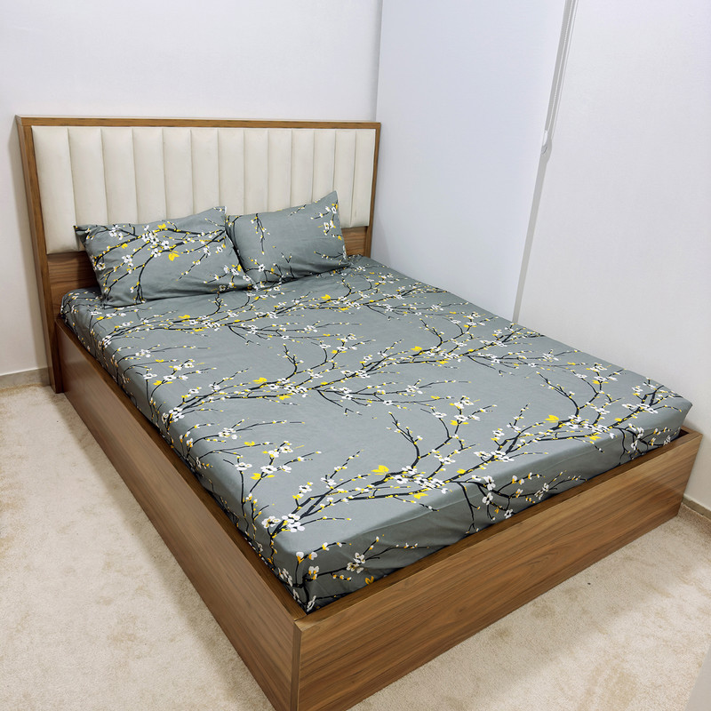 کاور لحاف ناتوسا مدل شکوفه دو نفره سایز 220x240 سانتی متر