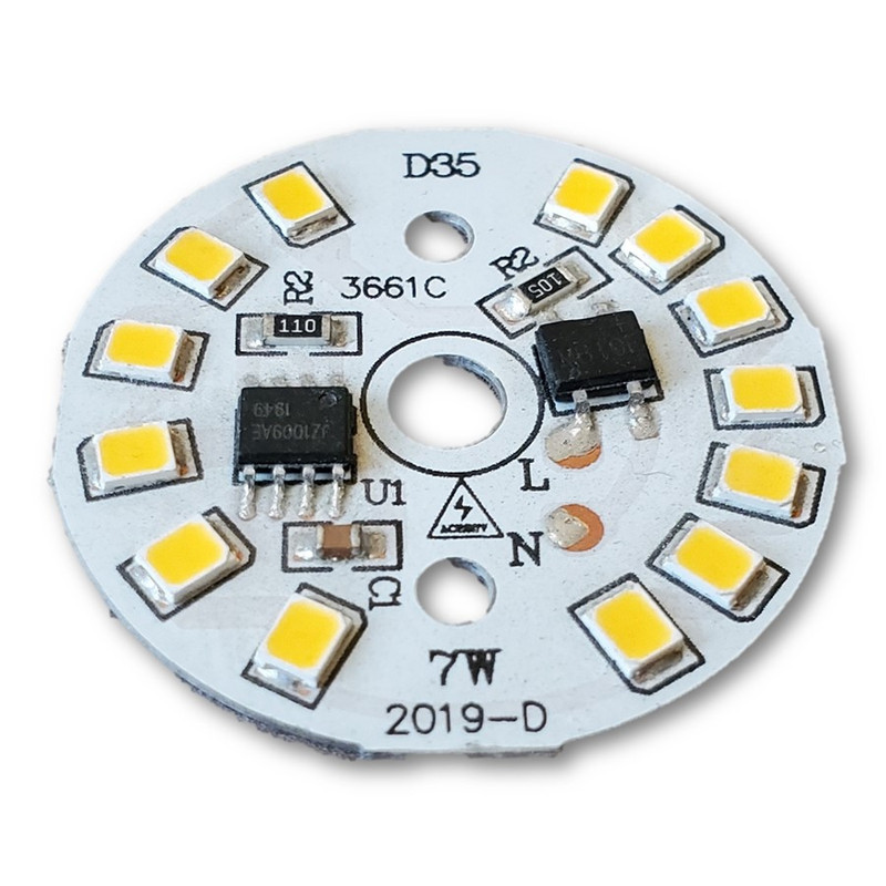 چیپ ال ای دی 7 وات مدل ML-S-5-378 بسته 10 عددی