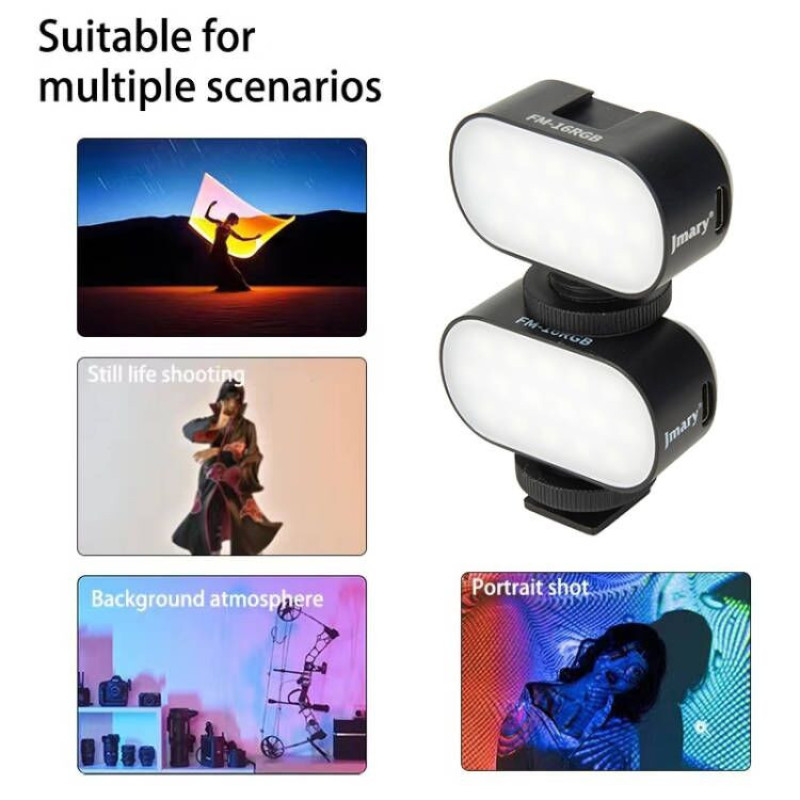 نور ثابت ال ای دی جی ماری مدل FM16RGB