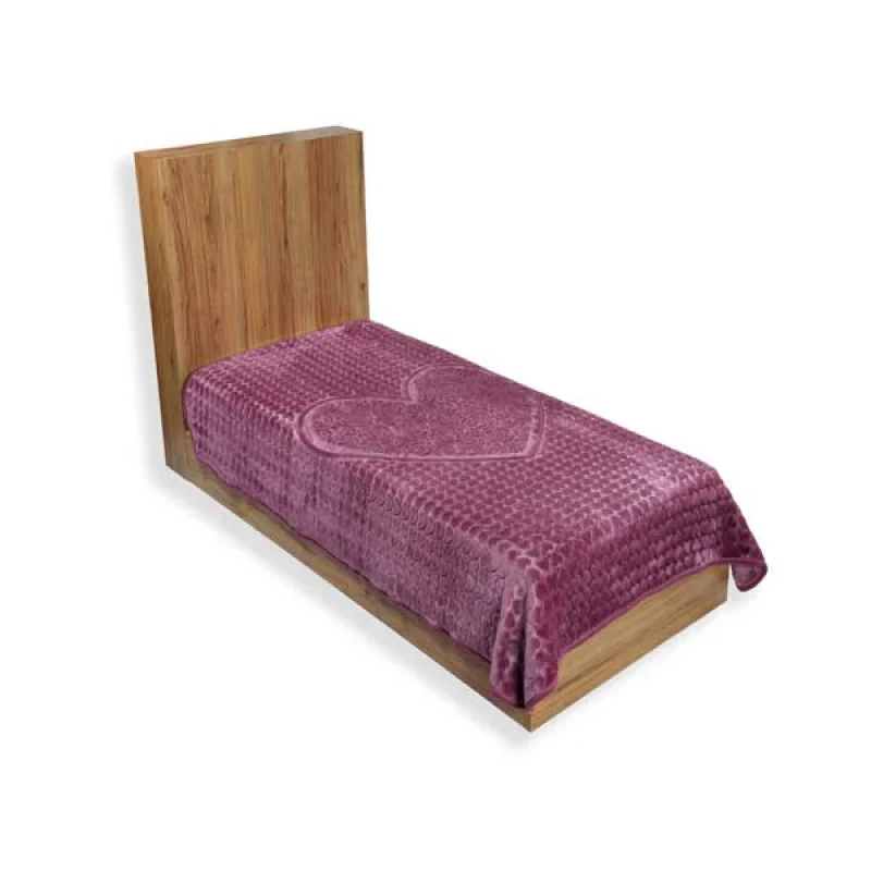 پتو 1 نفر نساجی لاله مهرگان مدل الوان کُره سایز 210x160x2 سانتی‌متر