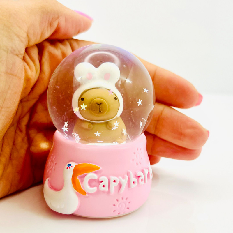 گوی چراغ‌دار مدل مینی Capybara طرح کوالا خرگوش عاشق کد D1623.15