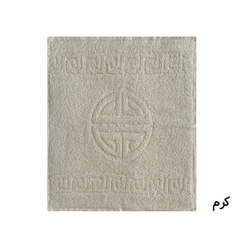 حوله دست و صورت مریم مدل Versace سایز 30x30 سانتی متر - بسته ۳ عددی