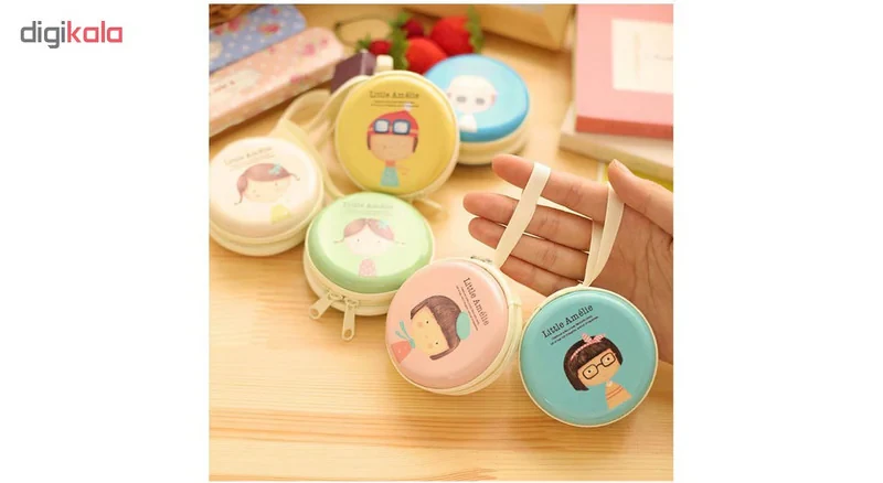 کیف هندزفری مدل LA01 طرح Little Amelie