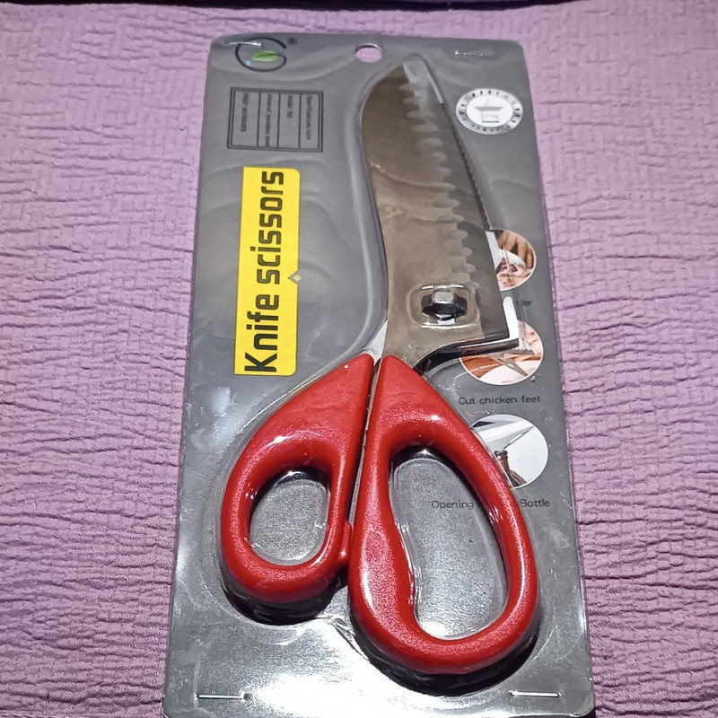 قیچی آشپزخانه چندمنظوره مدل Knife Scissors