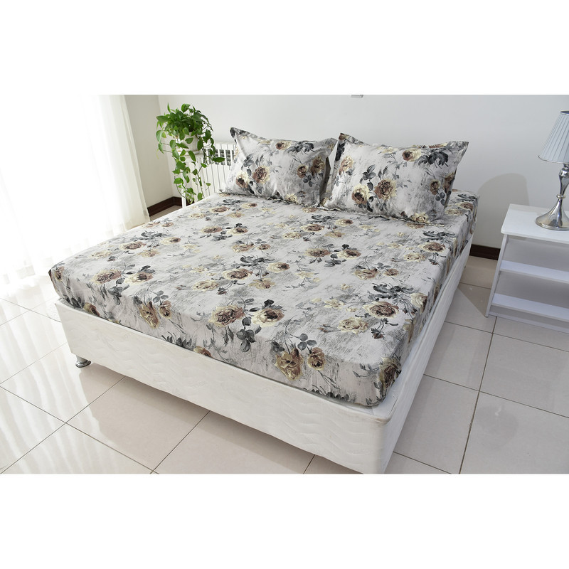 سرویس ملحفه بومرنگ مدل TNB-160 دونفره 3 تکه