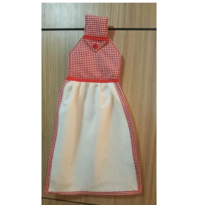 حوله اشپزخانه طرح چهارخونه کیفی کد 820 سایز 32×56 سانتی متر