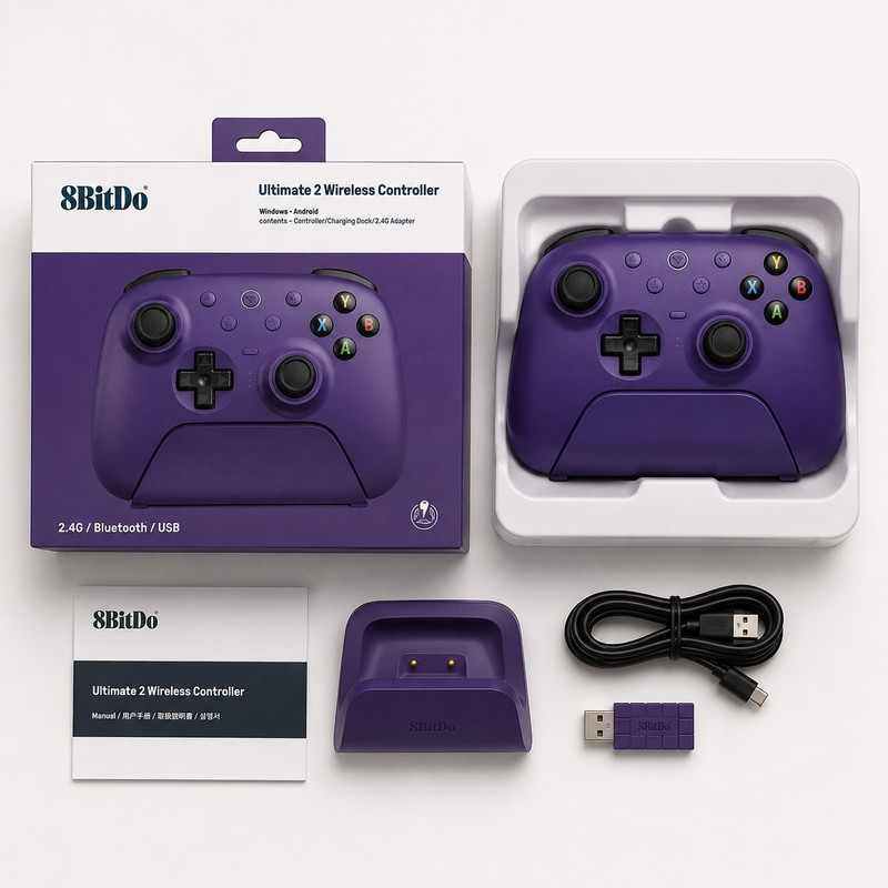 دسته بازی ایت بیت دو مدل Ultimate 2 Wireless Controller (81HE)