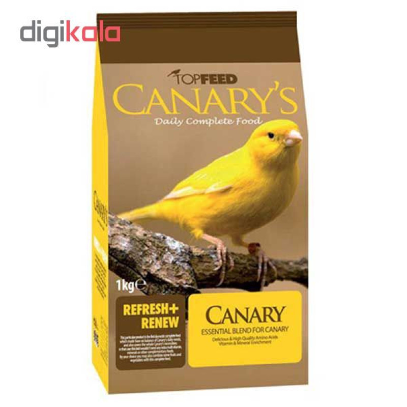 غذای خشک قناری تاپ فید مدل TopFeed Canary وزن 1 کیلوگرم