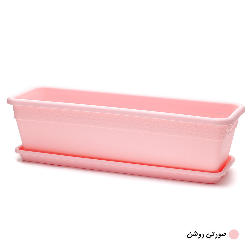 گلدان مدل پلاستیکی مستطیلی کد 603