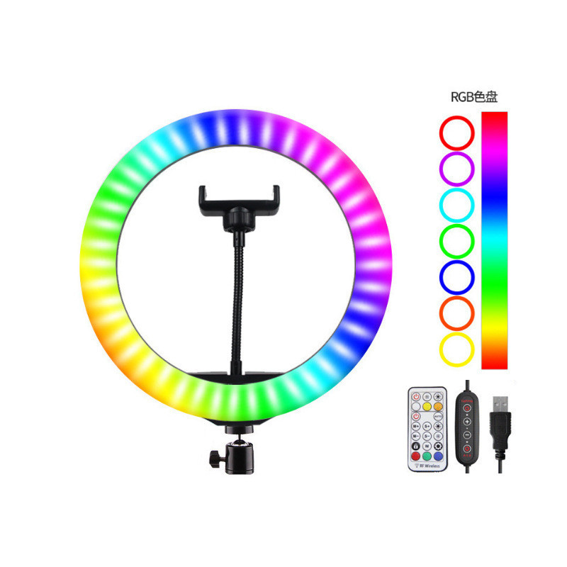 رینگ لایت مدل LJJ-30RGB