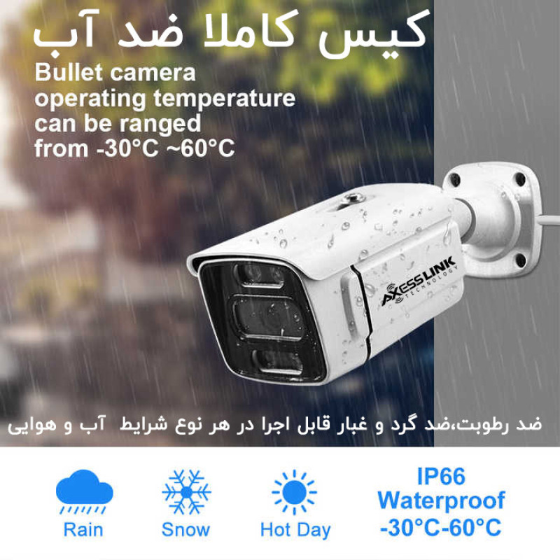 سیستم امنیتی 9 دوربین اکسس لینک مدل LINK1009