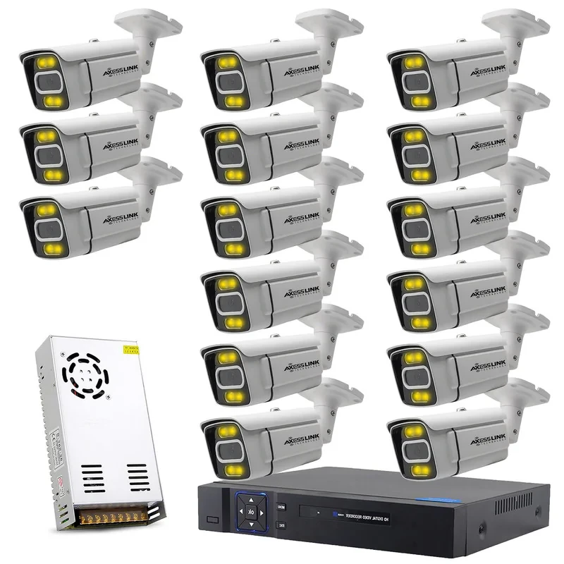 سیستم امنیتی مدل FULL KIT AHD 15 ECONOMIC - AXESSLINK