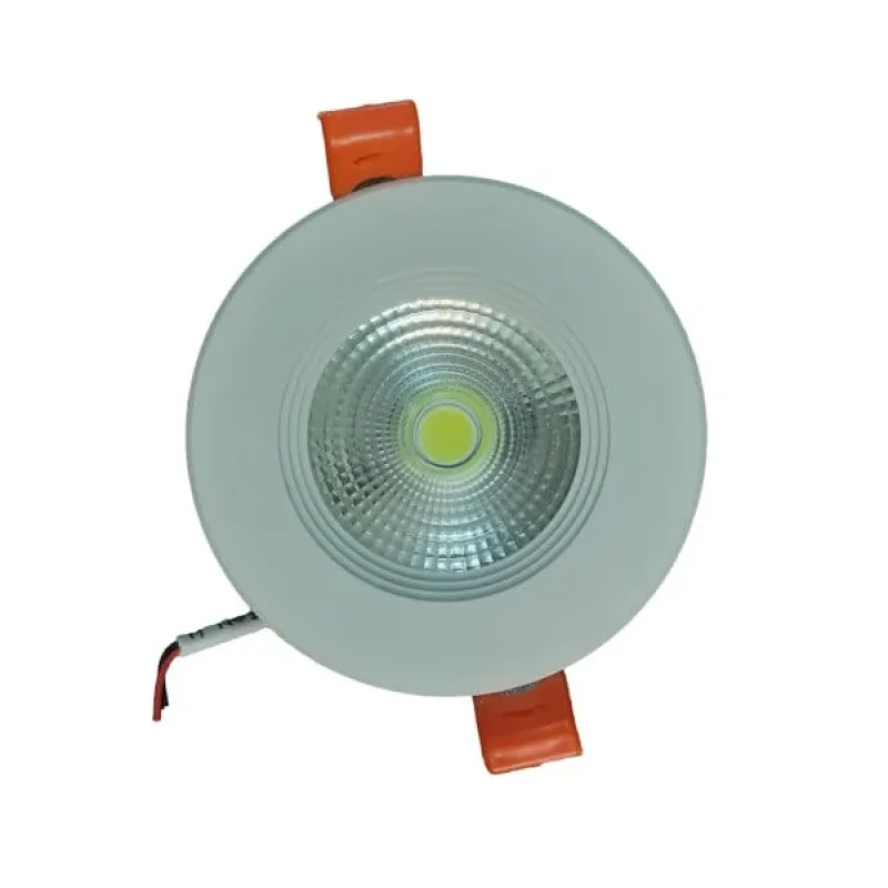 چراغ سقفی سی او بی 7 وات اپتونیکا مدل OP-DLQ5607R بسته 8 عددی