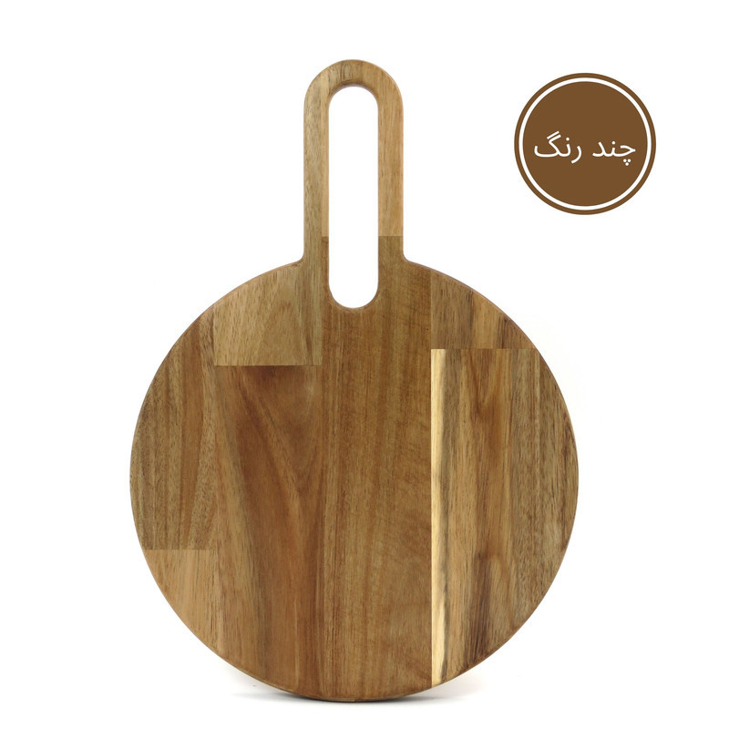 تخته سرو چوبی مدل TS091 با پوشش گیاهی ایتالیایی و استاندارد سلامت EN71-3، مناسب سرو فینگرفود و تنقلات، ابعاد 36×25×1.5 سانتی‌متر و وزن 515 گرم، شستشو با دست و آبگریز