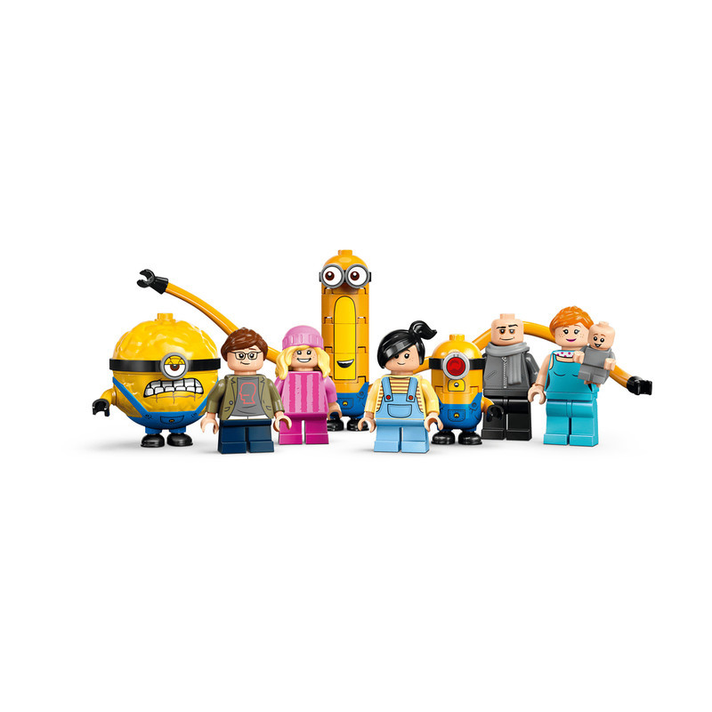 لگو 868 تکه سری Despicable Me مدل Minions and Gru's Family Mansion کد 75583