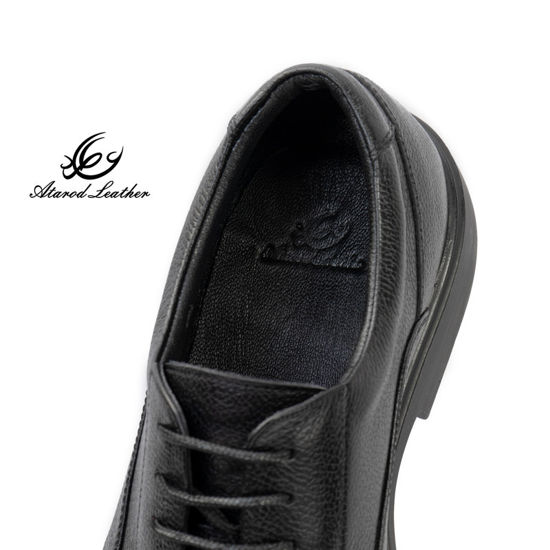 کفش رسمی مردانه چرم عطارد مدل چرم طبیعی کد SH323