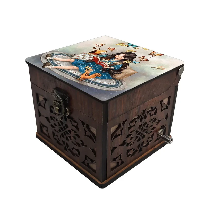 جعبه موزیکال مدل دخترانه کد S291