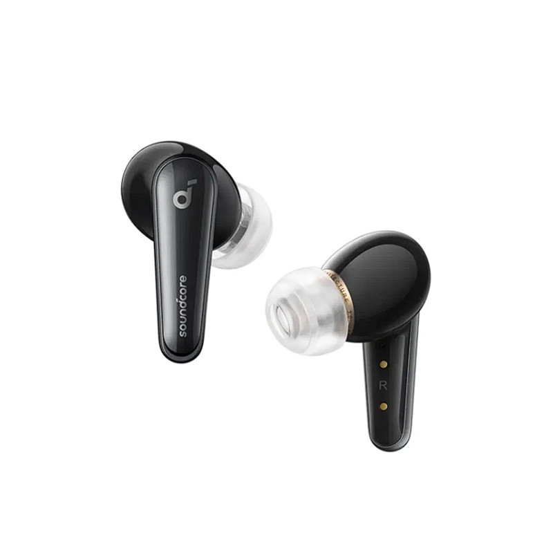 هدفون بلوتوثی انکر مدل Soundcore Liberty 4 A3953 با نویز کنسلینگ فعال (ANC)، درگاه شارژ USB Type-C، دارای 6 میکروفون برای مکالمه شفاف، مقاوم در برابر رطوبت و عرق (IPX4)