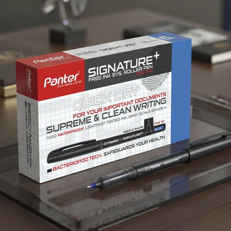 روان نویس 0.7 میلی متری پنتر مدل Signature plus بسته 6 عددی