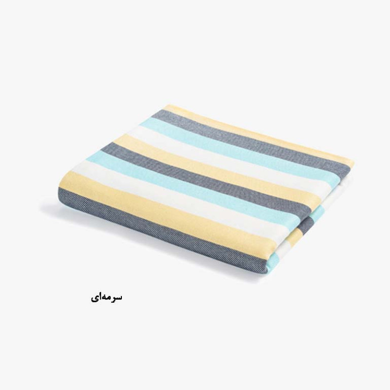 حوله استخری ابراهیمی یزد مدل رنگین‌کمان کد 02 سایز 160x110 سانتی متر