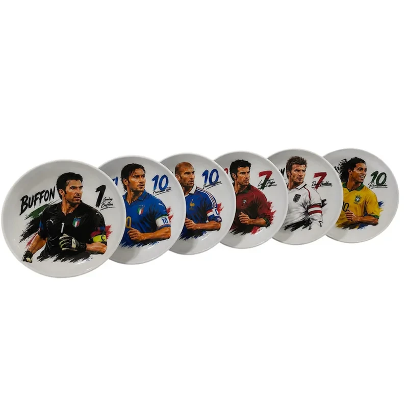 پیش دستی کسری یزد مدل FIFA World Cup کد 516 مجموعه 6 عددی