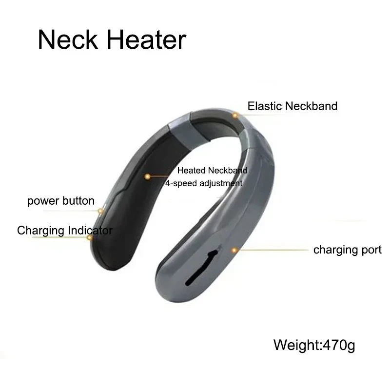 گردنبند طبی مدل Handy Heater Freedom