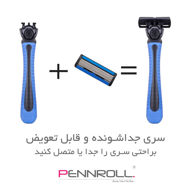خود تراش پنرول مدل PRCL - PANDA Pro 6 - X2 بسته 2 عددی