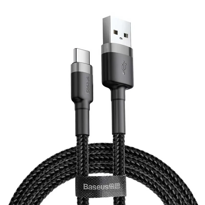 کابل تبدیل USB-A به USB-C بیسوس مدل Cafule طول 2 متر