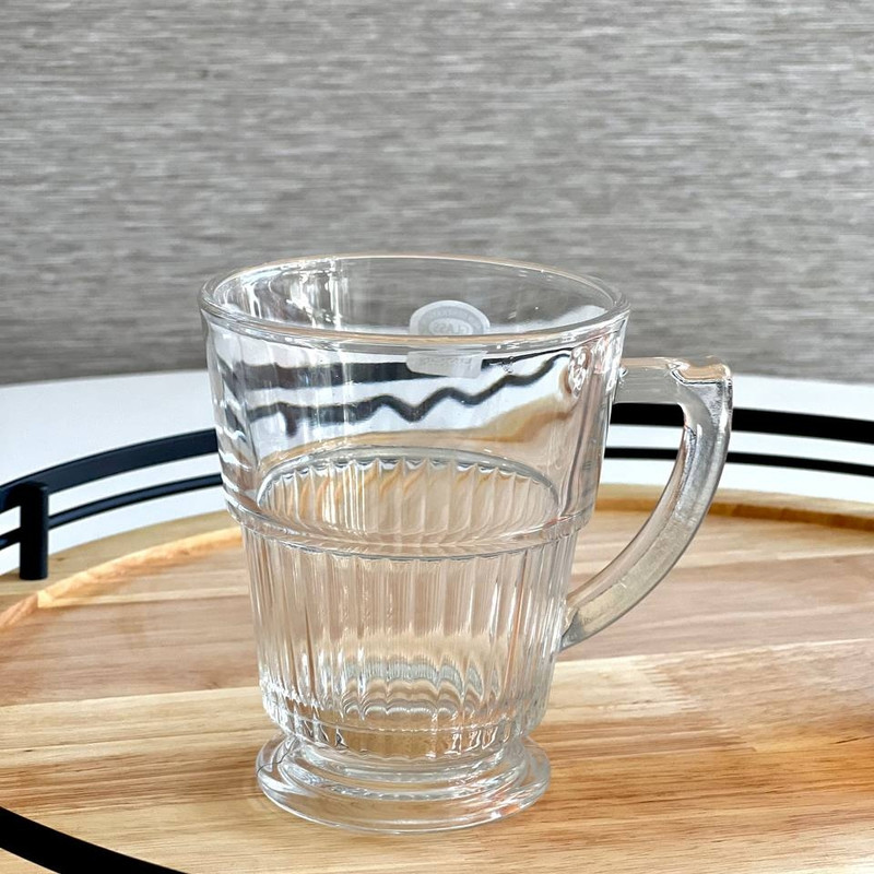 لیوان لیمون مدل دسته دار کد 2485 مجموعه 6 عددی