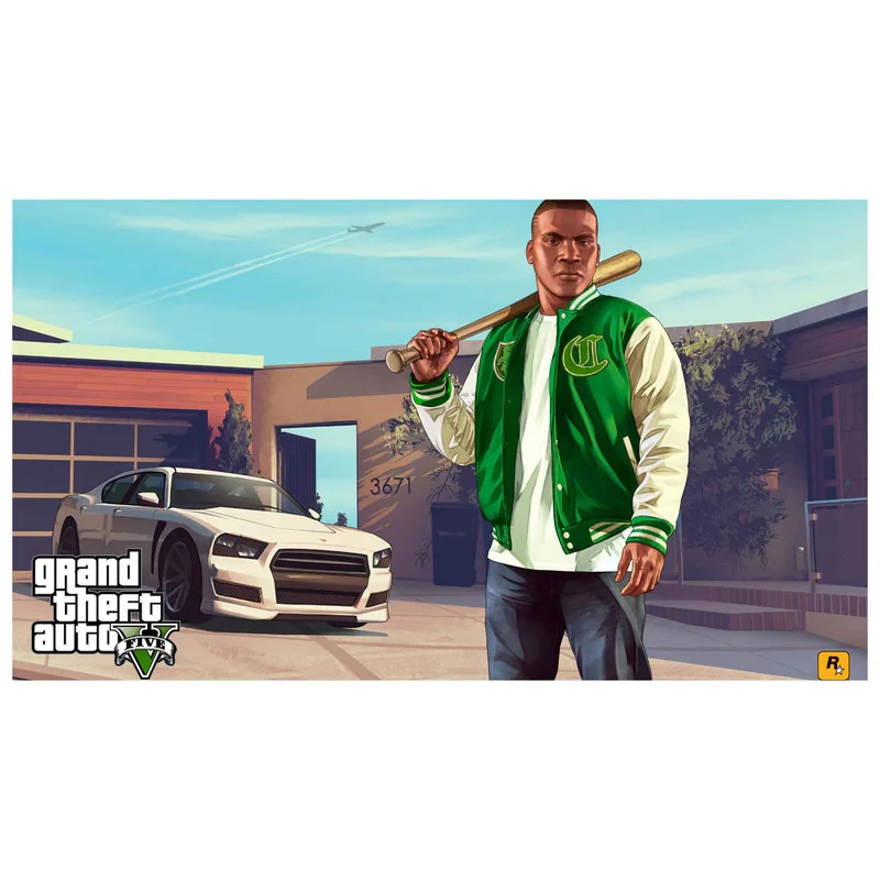 تابلو شاسی مدل T8146 طرح بازی GTA