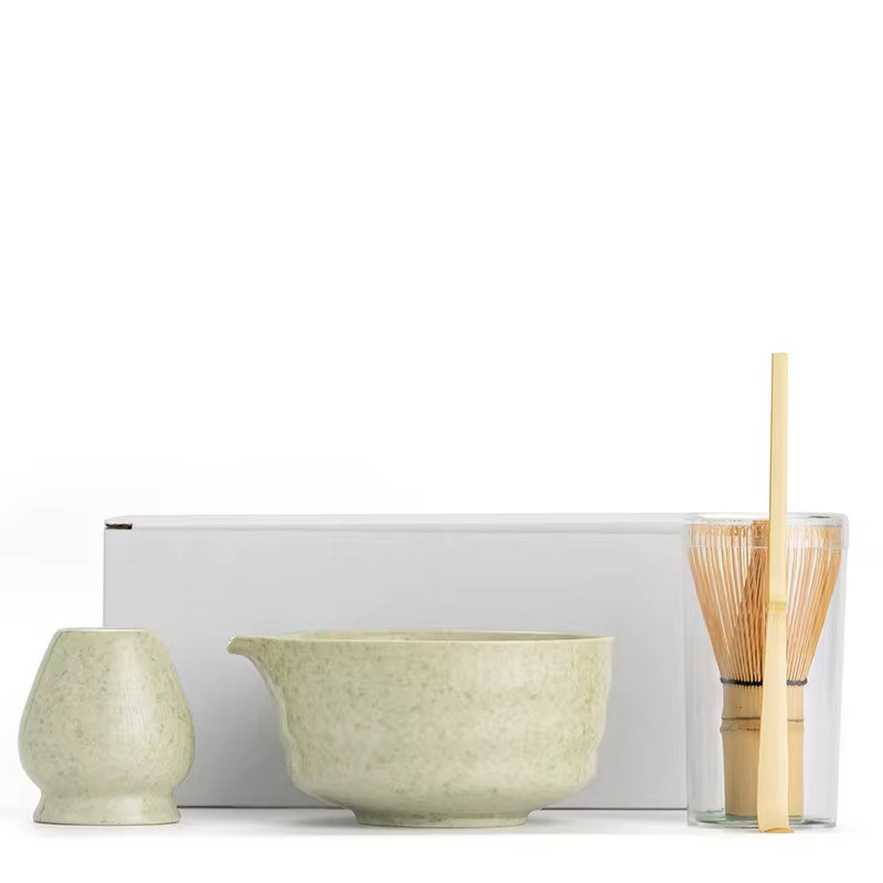 سرویس چای خوری ۴ پارچه ۳ نفره مدل ماچا کد set4