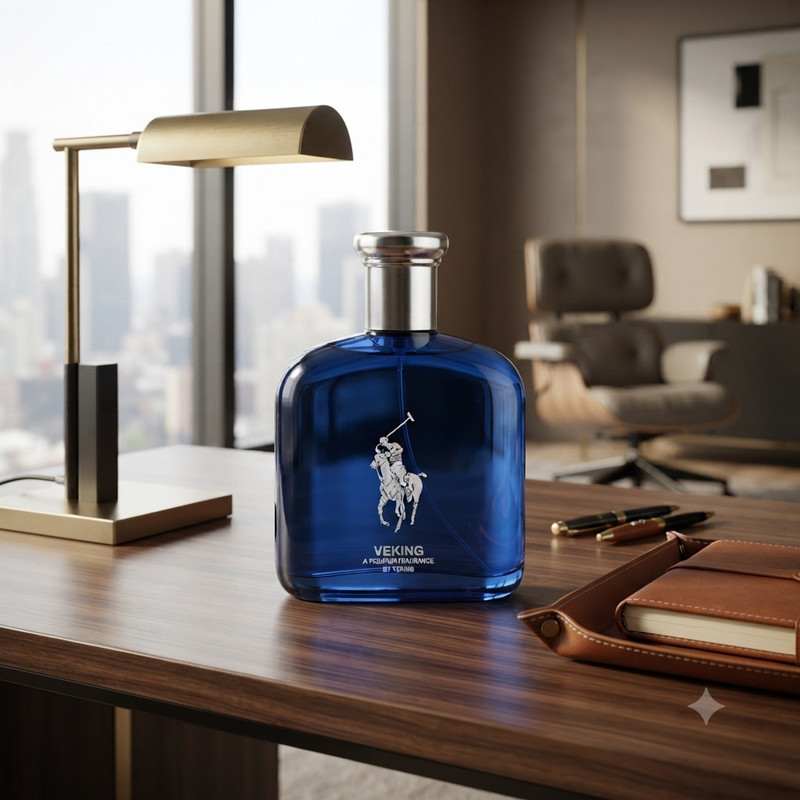 ادوتویلت مردانه وکینگ مدل پلو بلو POLO BLUE با رایحه معتدل حجم 125 میلی‌لیتر