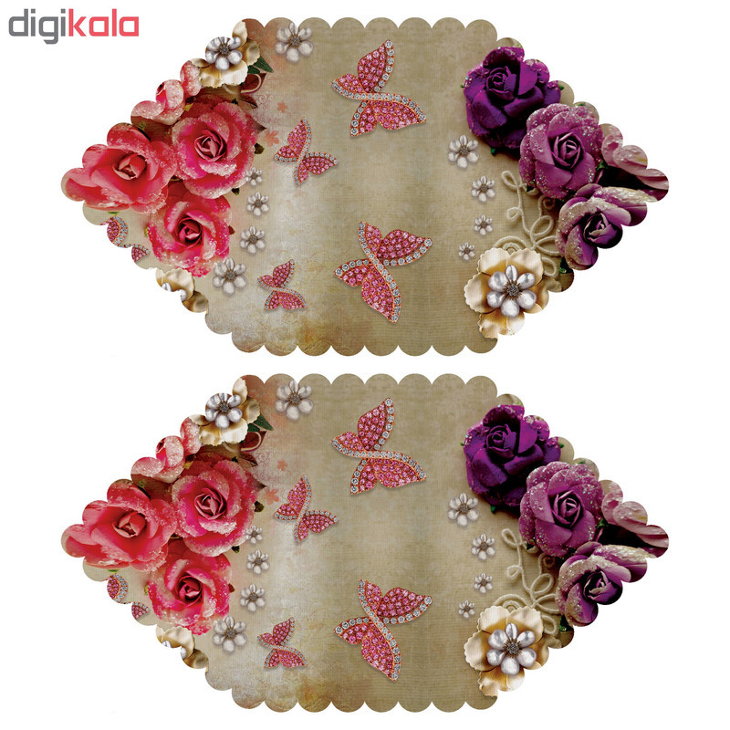 ست رومیزی 2 تکه مدل T5-42818
