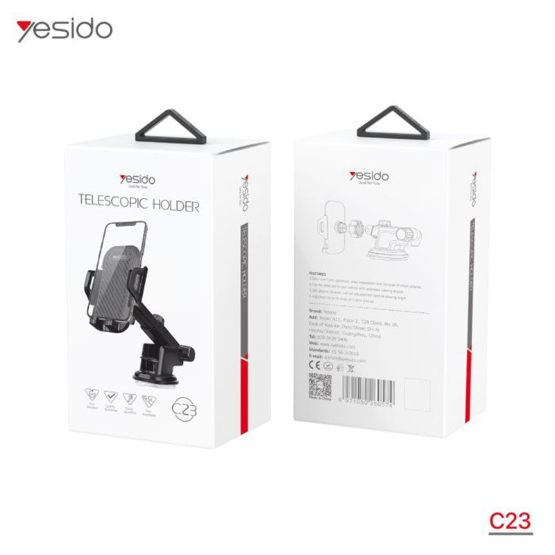 پایه نگهدارنده گوشی موبایل و تبلت یسیدو مدل TELESCOPIC HOLDER