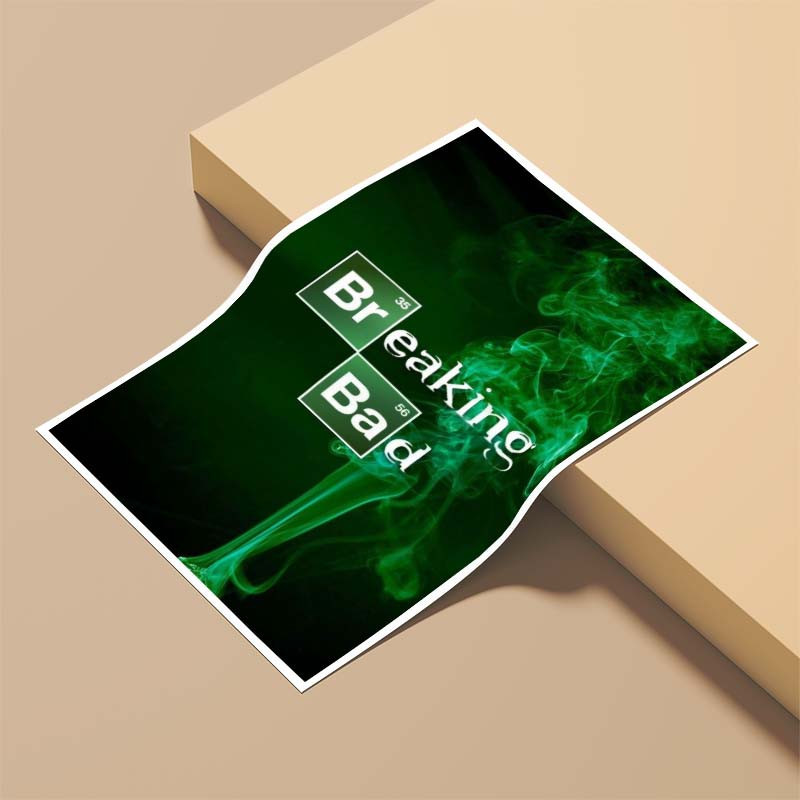 پوستر کارنيکا طرح بریکینگ بد Breaking Bad کد 96093 مجموعه 8 عددی