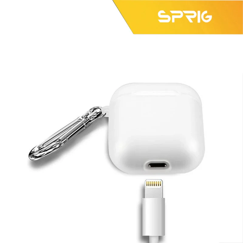 کاور اسپریگ مدل Transparent Guard مناسب برای کیس اپل ایرپاد Airpods 1  Airpods 2