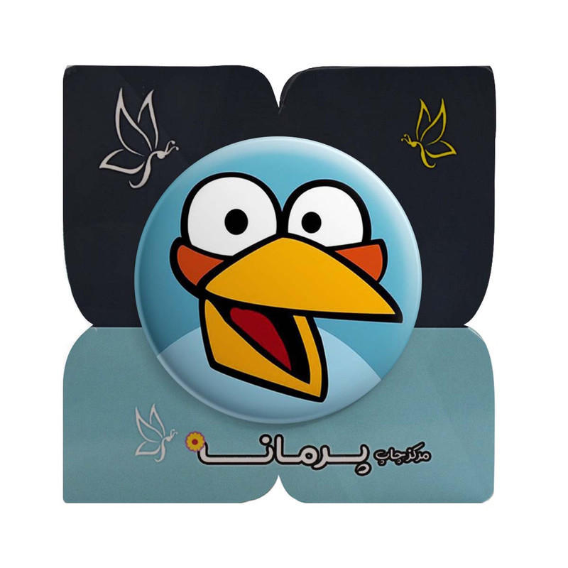 مگنت پرمانه طرح پرندگان خشمگین انگری برد کد pmag.15473