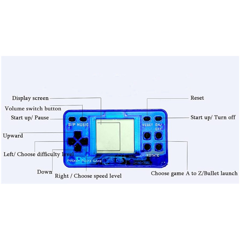 کنسول بازی قابل حمل مدل آتاری کد R36