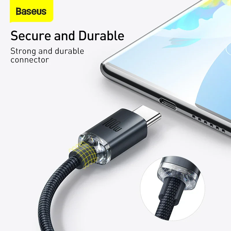کابل تبدیل USB به USB-C بیسوس مدل CAJY000401 طول 1.2 متر