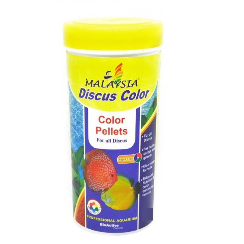 غذای ماهی مالزی مدل Discus Color وزن 50گرم