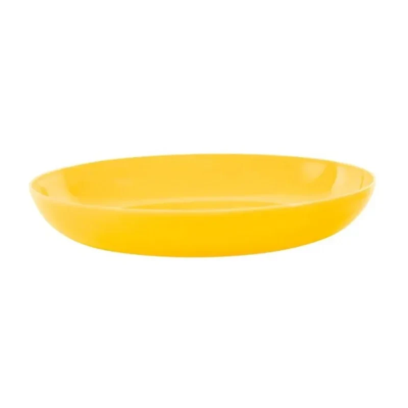 ظرف سرو مرغ‌خوری کد 701، فرم بیضی، جنس ملامین، مناسب سرو مرغ و استیک، ابعاد 28×20 سانتی‌متر، مناسب مایکروویو، شستشو با دست و ماشین ظرفشویی