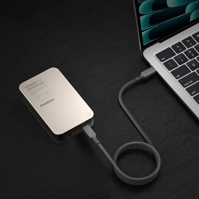 پاوربانک مومکس مدل QX2.Gen2 ظرفیت 20000 میلی آمپرساعت