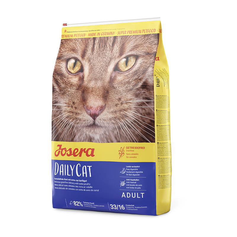 غذای خشک گربه جوسرا مدل DailyCat وزن 10 کیلوگرم
