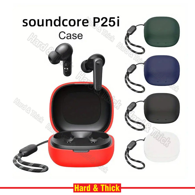 کاور هارد اند تیک مدل Silicon-HT مناسب برای کیس هدفون بی سیم انکر Soundcore P25i