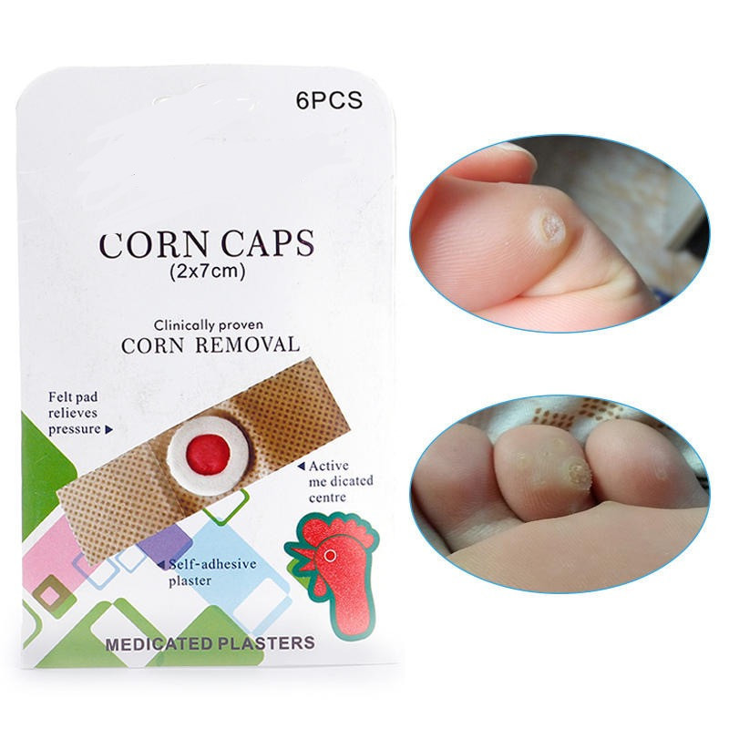 چسب میخچه مدل CORN CAPS بسته 6 عددی